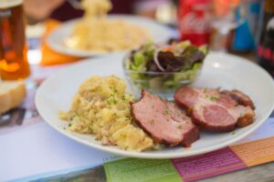 repas montagnard auberge des sources chateau lambert